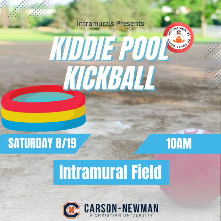 Week Kiddie Pool Kickball CarsonNewman University